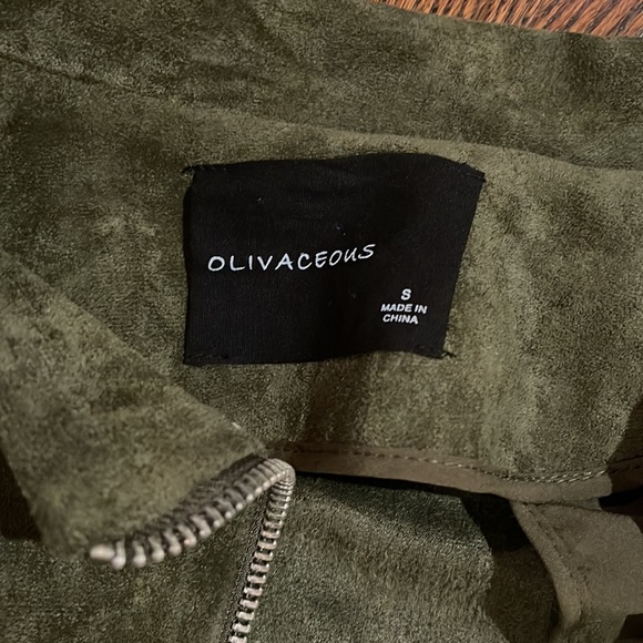 Green Suede Jacket - Picture 3 of 8